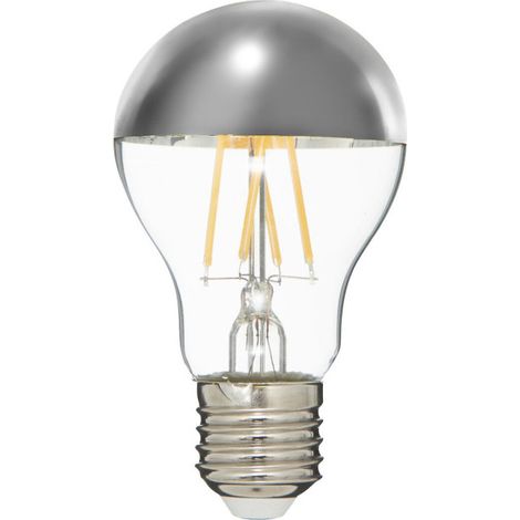 Ampoule E27 Led "Filament Droit" 10cm Argent (1/2)