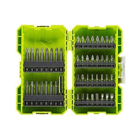 Ryobi RAK48SSD Estuche 48 Puntas de Atornillado Antichoque