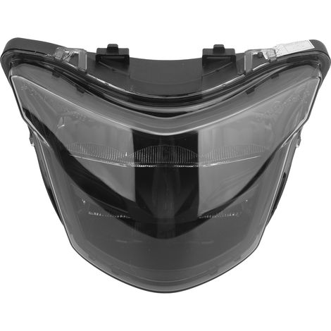Phare avant moto 12V, lampe de tête transparente pour Yamaha LC150/Y15ZR (1/5)