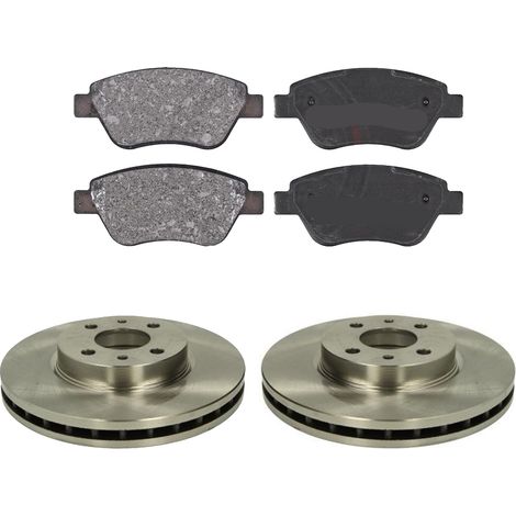 KIT FRENI ANTERIORI compatibile con CITROEN NEMO - DISCHI + PASTIGLIE OEM: FDB1946 / 16422 /SOSTITUZIONE DIRETTA/BASSA POLVERE/SILENZIOSO (1/5)