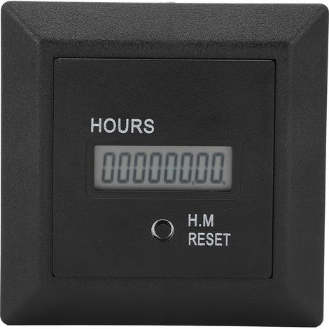Compteur horaire bateau marin moto motoneige générateur tracteur tondeuse à gazon HM-1R 100V-250V