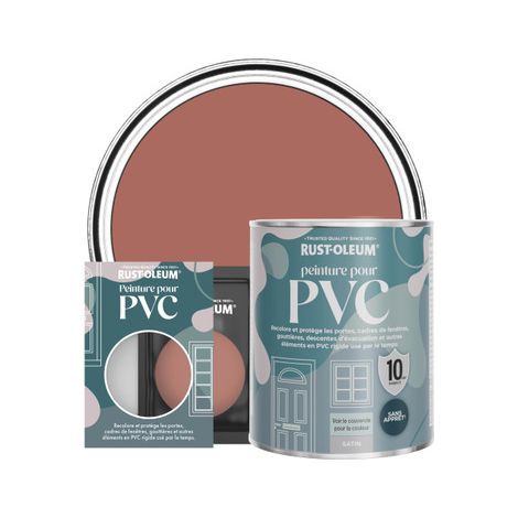 Peinture pour PVC, Finition Satinée - Saumon (1/3)