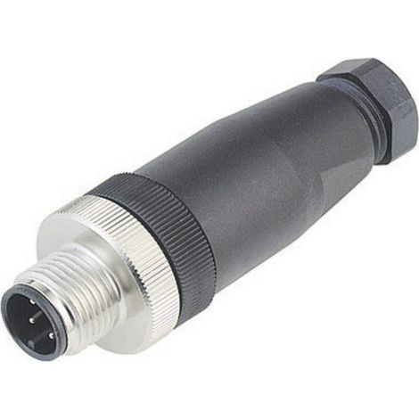 binder 99-0537-14-05 Sensor-/Aktor-Steckverbinder, unkonfektioniert M12 Stecker, gerade Polzahl Sen