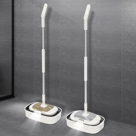 Ensemble aspirateur avec seau, lave - sol électrique, vadrouille électrique sans fil, vadrouille 40W pour le nettoyage des sols, carrelage, plancher en bois, sol en marbre (1/5)