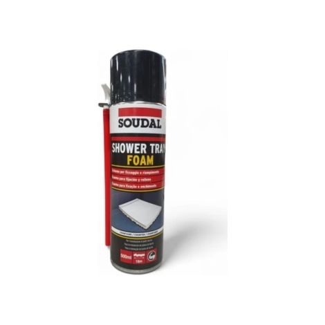 SCHIUMA POLIURETANICA PER PIATTI DOCCIA  SOUDAL 500 ml - Manuale