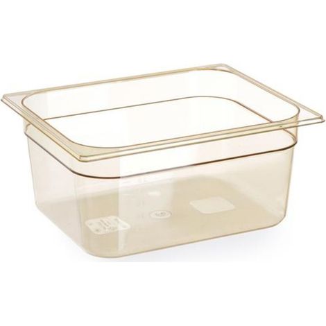 Récipient GN en grilamid pour hautes températures GN 1/2 hauteur 100 mm - Hendi 869376