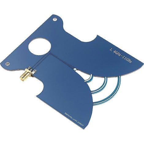 Antenne UWB TEM 1400 MHz-11 GHz à gain élevé, SMA femelle, pour transmission d'images et positionnement (1/5)