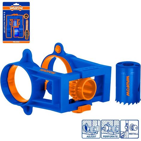 Kit de 4 forets pour installer des serrures WADFOW avec scies à disque (1/4)