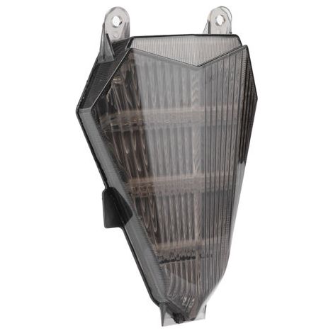 Luz trasera LED para motocicleta con intermitente y lente ahumada, compatible con Yamaha YZF R6 2006-2016. (1/5)