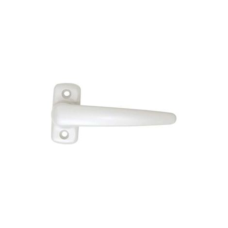 Einfacher Türdrücker vorstehend reduziert Horus 2050A FAPIM Vierkant 8 mm - Weiß 9010 - 2050A32