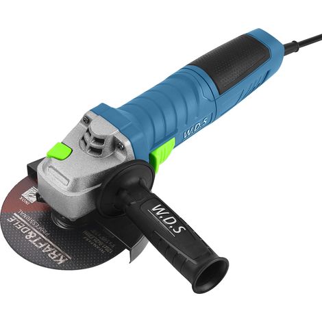 Smerigliatrice angolare da 125 mm e 1500 W + set di 10 dischi WDS2135 (1/5)