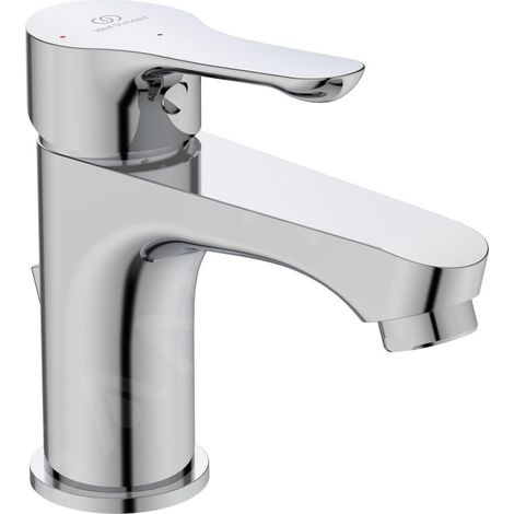 Ideal Standard Alpha - Mitigeur de lavabo avec garniture de vidage BlueStart, chrome BC646AA (1/3)
