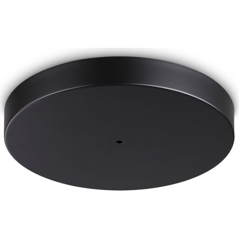 Ideal Lux Plafoniera moderna Mapa 1 luce nero alluminio vetro