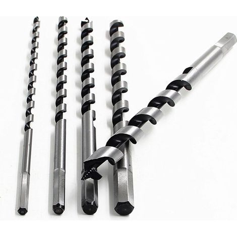 Kaelt - RGE BDD Mèche à Bois Hélicoïdal, 8 PCS SDS-Plus Forets à Bois Set en Acier Au Carbone Spiral Trou Cutter Outil à Bois Kit, D'outils avec Diamètre 6mm / 8mm / 10mm / 12mm / 14mm/ 16mm/18mm / 20 (1/5)