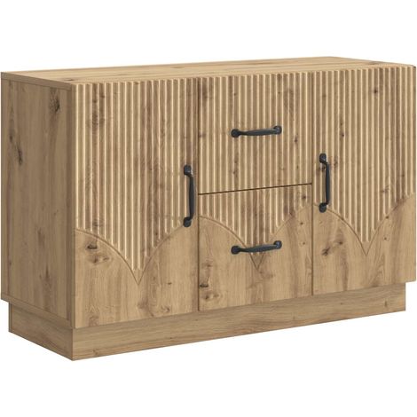 Sideboard Artisan Oak 89 x 34.5 x 57 cm Engineered Wood vidaXL