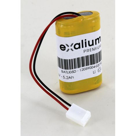 Pile Batli05 compatible 3.6V Lithium pour Alarme