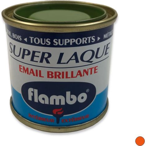 Peinture Super Laque Brillante FLAMBO, 50 ml ORANGE (1/4)