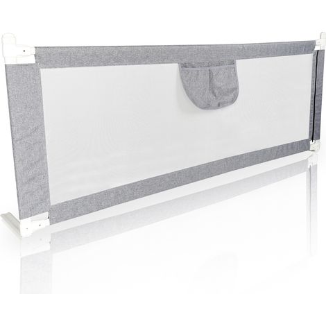 Wolketon Bettgitter Bettschutzgitter Kinderbettgitter für Kinde passend für Kinderbetten Elternbetten Anti-Fall für Baby Kinder Babybettgitter 180x80 cm
