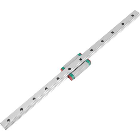 Bloc de guidage miniature précis pour rail coulissant linéaire 300 mm (1/5)
