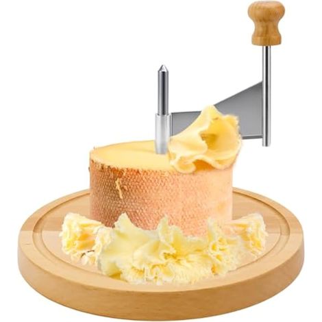 Râpe à fromage ronde Cheese Slicer pour Tête de Moine Fromage et chocolat ø21,7 cm x 14,3 cm (1/5)