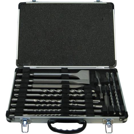 Makita - 17-teiliges Set SDS Plus Bohrer und Meißel D-19180