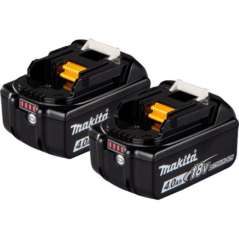 Pack de 2 Baterías Makita Li-ion LXT BL1840B 4.0 Ah