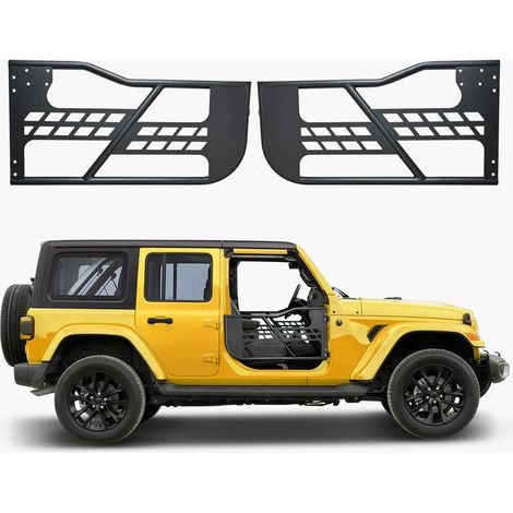 Expérience tout-terrain, portes tubulaires 2 portes avec loquet OE et charnières robustes pour Jeep Wrangler JK 2007-2018 (1/5)