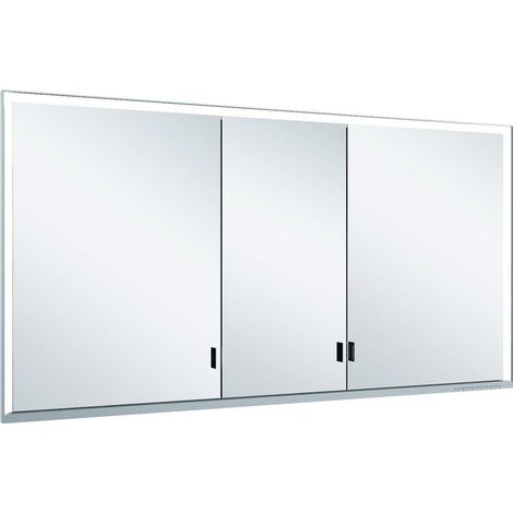 KEUCO Royal Lumos armoire de toilette encastrable 3 portes, porte