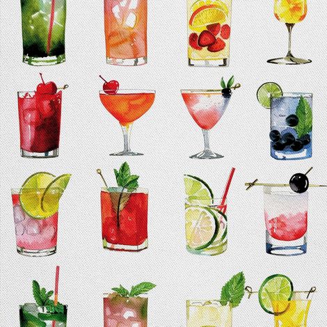 Décorations d'extérieur Oxford - Motif Cocktail DX8832 (1/5)