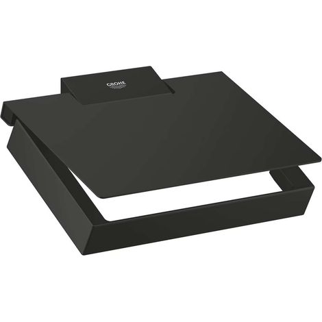 Grohe Selection Cube - Porte-papier toilette, noir mat 407812430 (1/3)