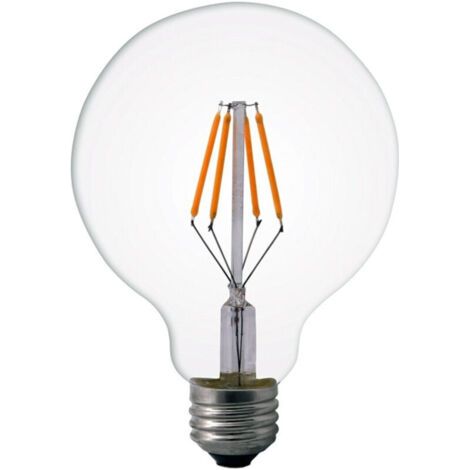 AUTRES YMYNY E25 Globo Tonda Led 8w Lampada Daylight 800lm Classe Energetica A Luce - -Bianco Freddo -