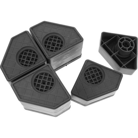 Patins anti-vibrations pour machine à laver, 8 cm pour meubles (1/5)