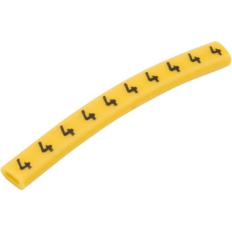 Kabelmarkierer OZ-0/4 gelb E04ZP-01020100500 (100 Stück)