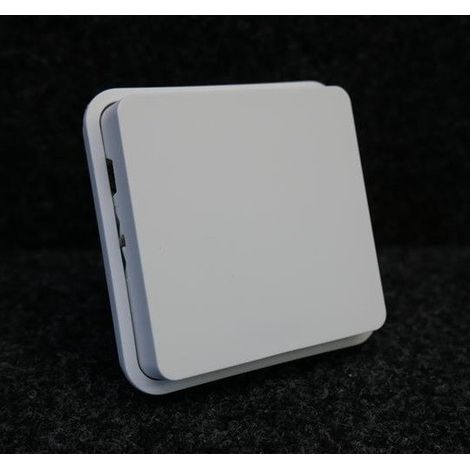 bouton poussoir no 10a hager cubyko composable blanc