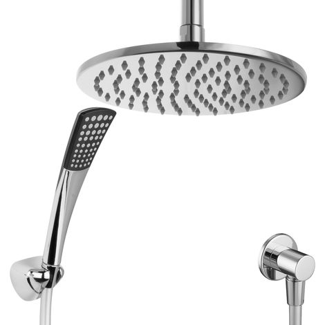 Douche pluie PaulGurkes avec pommeau conique et flexible à rotules