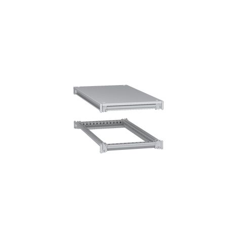 Telaio inferiore e superiore, PanelSeT SFN, per armadio elettrico L400 P800mm, tetto incluso - NSYSFNC48