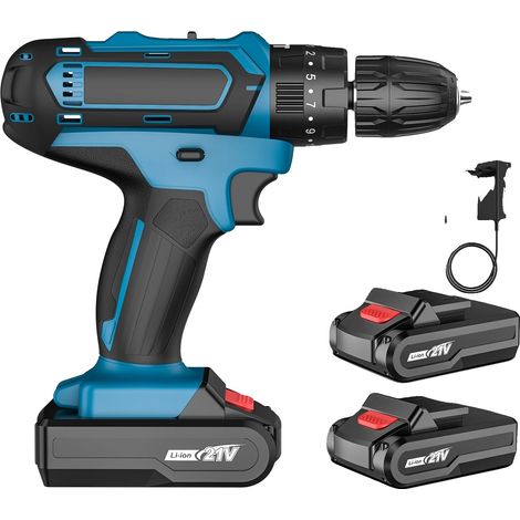 Visseuse Électrique, Moteur Sans Balais, Batterie Rechargeable, 2 Batterie 1 Chargeur (1/2)