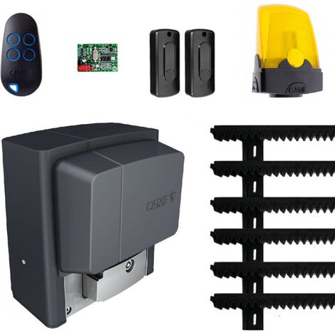 CAME BX 001U2923 U2923 Kit Con 6 MT Cremagliera Automazione Per Cancello Scorrevole Motore 400kg 230v