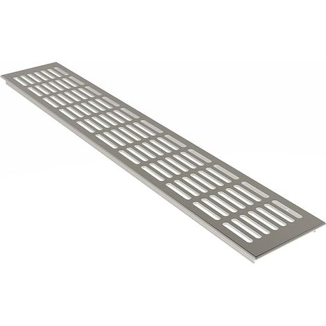 Ventilation Grille Anodised Aluminium 100 mm x 200 mm (1/5)