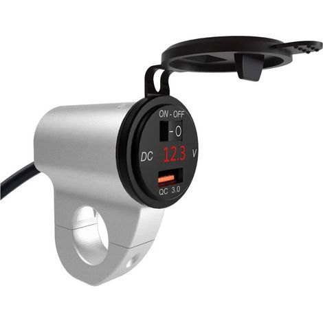 USB-Steckdose 12V Motorrad US30