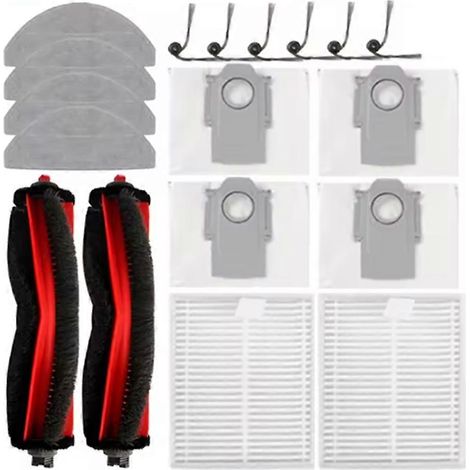 Filtre pour aspirateur brosse pour aspirateur Filtre de brosse pour aspirateur filtre de 18PCS M5+ / L5+ TF+ /Q7T+ Plus pièce détachée Aspirateur Brosse Filtre Serpillière Cloth Sac à poussière (1/5)