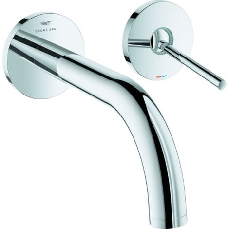 GROHE Grifo mural de 2 orificios Atrio 29410 FMS alcance 185mm cromo, 29410000