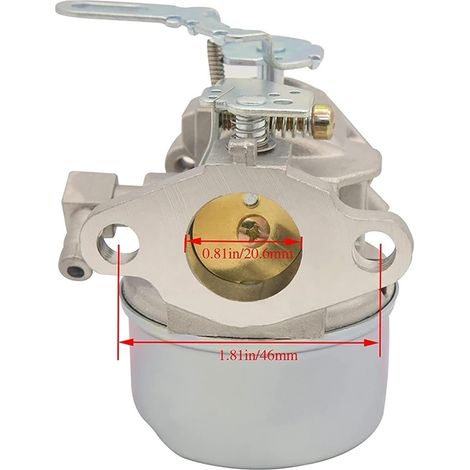 Carburatore compatibile Tecumseh 5HP MTD Toro per tosaerba e spazzaneve modelli 632107 640084 HSSK50 HS50 LH195SA - ALTRO (1/3)