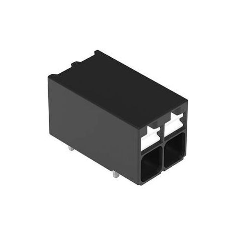 Klemme WAGO 2086-1202 1,50 mm² 2 Pins schwarz