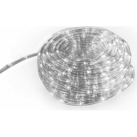 MAURY'S NATALE TUBO LED 11MT 8 FUNZIONI BIANCO PER ESTERNO (1/5)