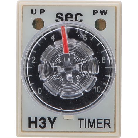 Time Relay H3Y-2 8 Pin Adjustable High Accuracy Home Appliances Electrical Supplies 0-10s220VAC (1/5)