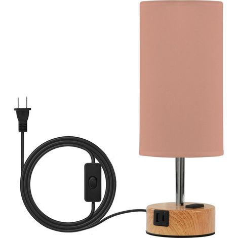 Yuiboo Lampes de table ferme orange saumon foncé 3 voies Dimmable (1/5)