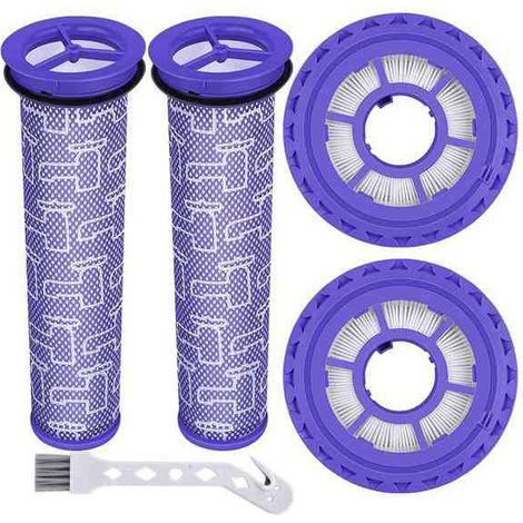1 set of colours: purple + white material: HEPA suitable for Dyson DC41/DC65/DC66.