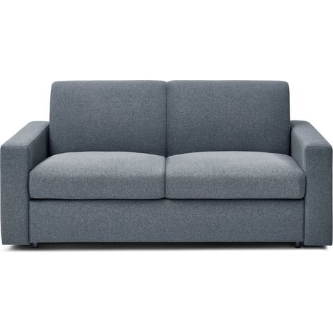 Divano trasformabile in tessuto express "Diana" - letto 120 cm - 2 posti - Grigio