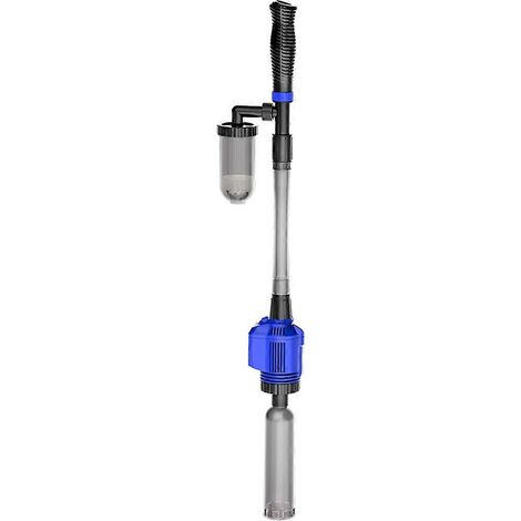 Automatischer Aquarienreiniger mit Schwammfilter, Schlammabsauger und Kotfilter